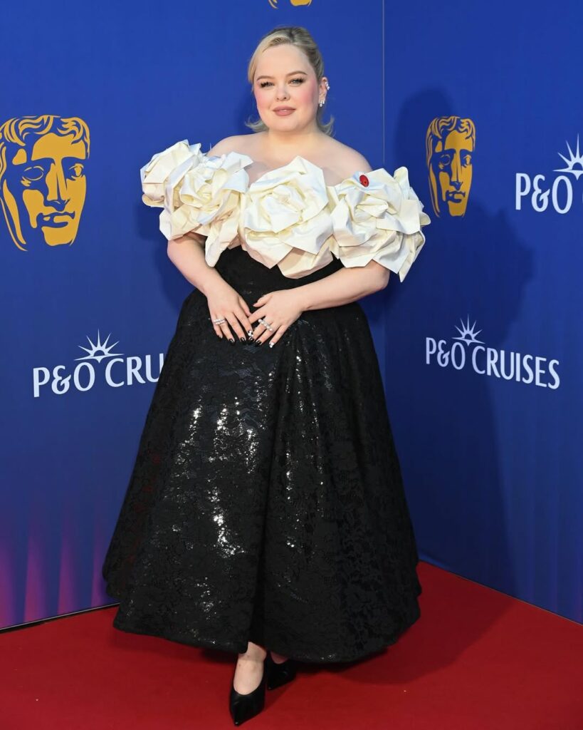 Nicola Coughlan in Bespoke Richard Quinn