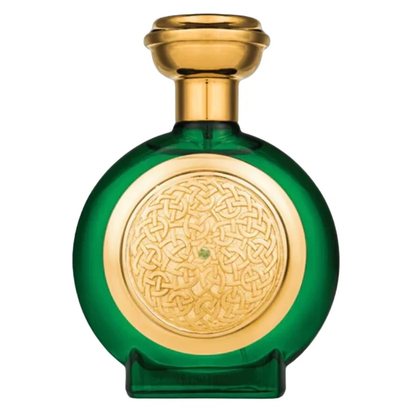 perfumes in green bottle 