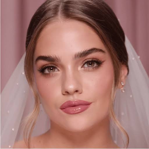 woman with perfect makeup look