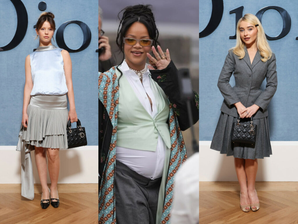 The Fashion Trio: Sabrina Carpenter, Mia Goth, and Rihanna Sizzle at Dior Homme Menswear Spring/Summer 2026 Show