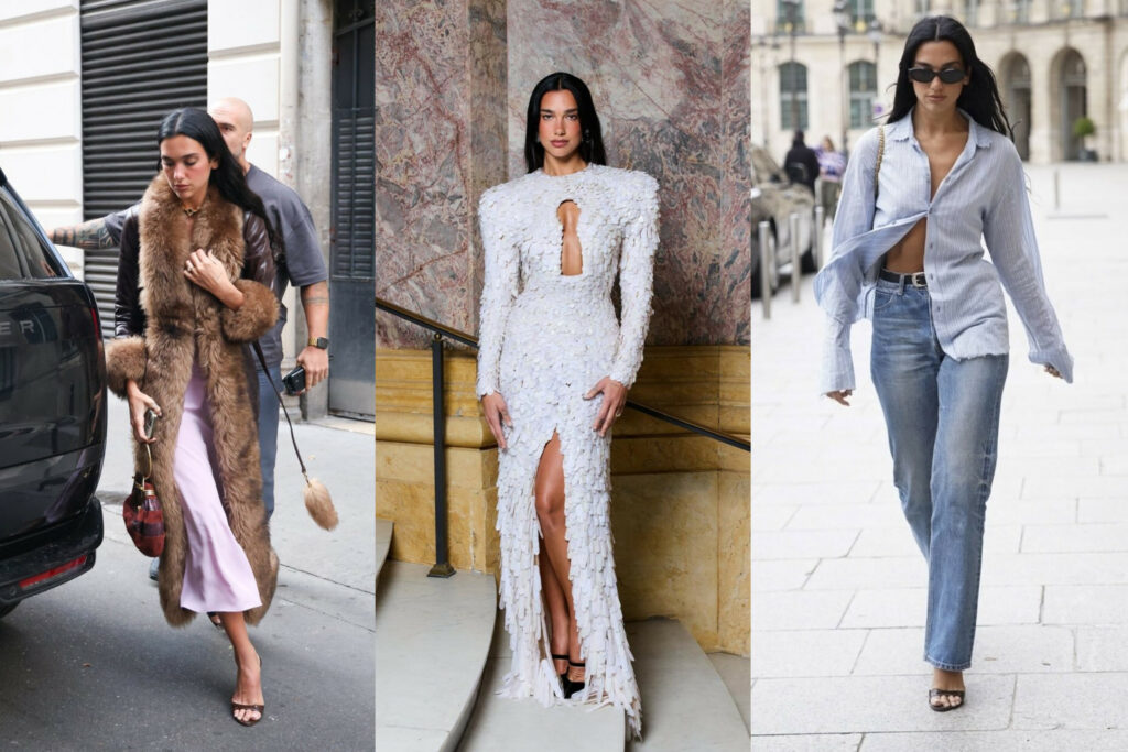 Dua Lipa Turns Heads in Four Outfits at Paris Fashion Week Haute Couture Fall/Winter 2025/2026—See Her Stunning Looks