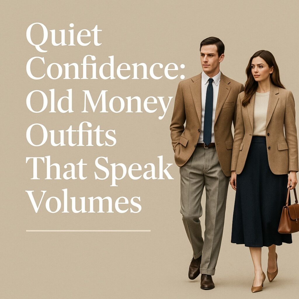 Quiet Confidence: Old Money Outfits That Speak Volumes