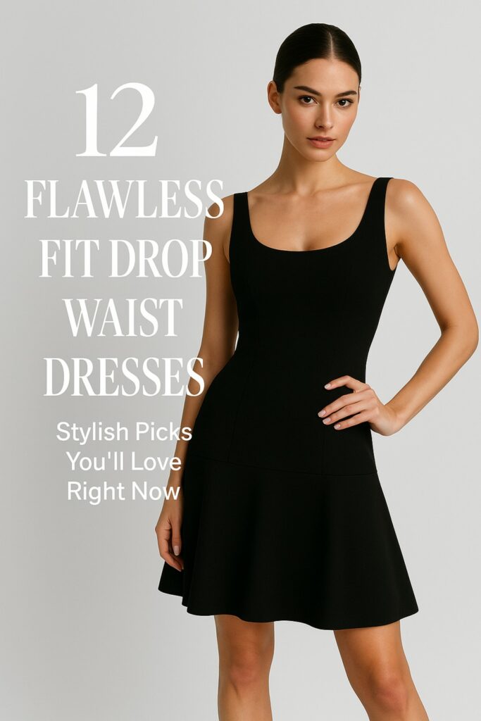 12 Flawless Fit Drop Waist Dresses to Try Now