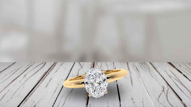 Lab Created Diamond Engagement Rings