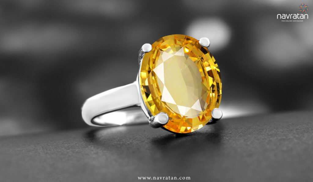 Yellow Sapphire Ring