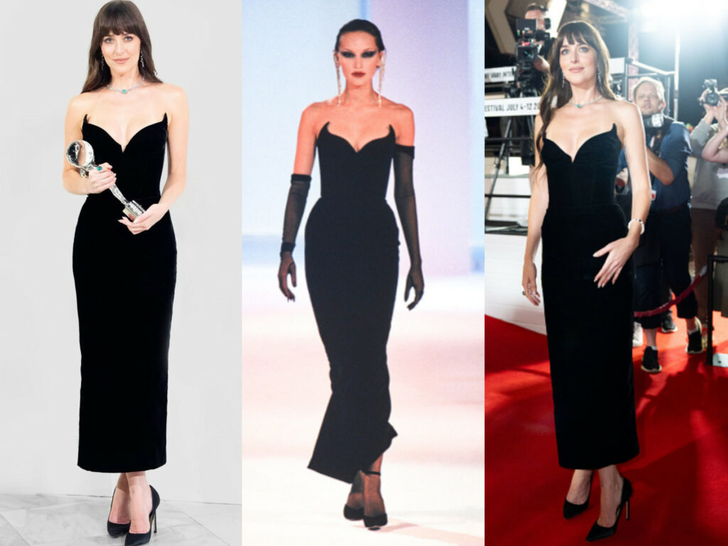 Dakota Johnson Stuns in Mugler Gown at 2025 Karlovy Vary Film Festival—See the Show-Stopping Look