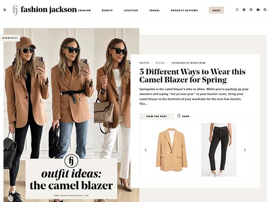 Top 20 fashion blogs fashion jackson