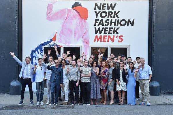 New York Fashion Week Men's ad 