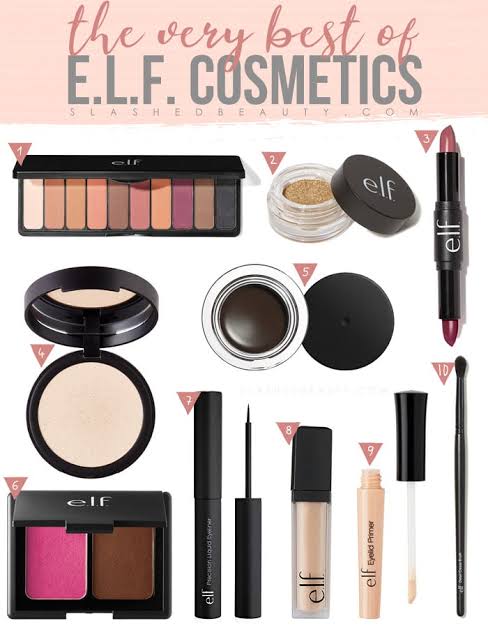 Affordable Makeup Brands - Elf