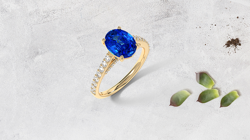 Sapphire engagement rings