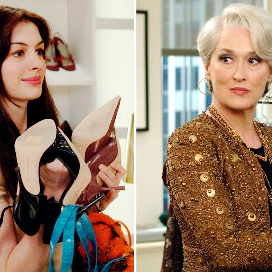 Anne Hathaway and Meryl Streep