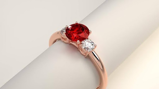 July birthstone ring