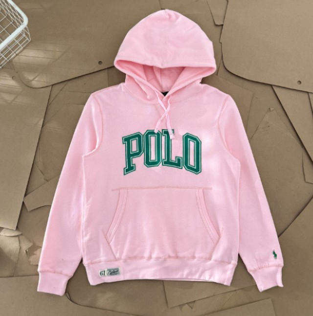 pink Ralph Laurens hoodies