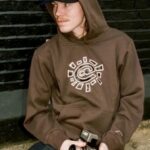 Brown Adwysd hoodie