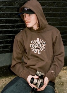 Brown Adwysd hoodie