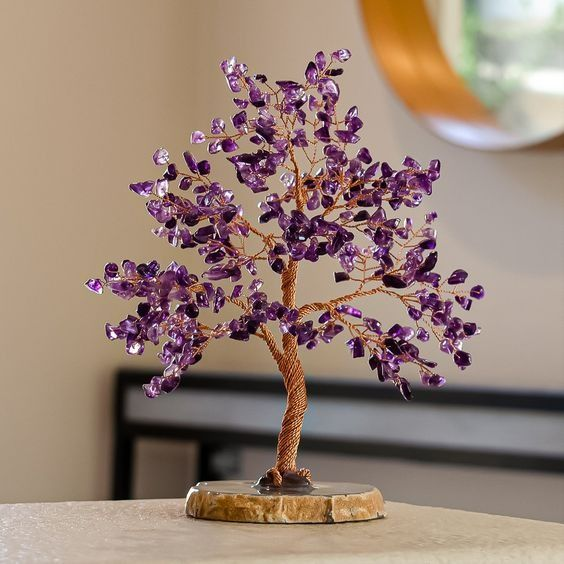 amethyst stone tree