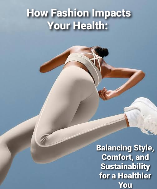 Girl running showing Fashion impacts your health