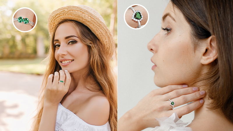 Alexandrite Rings for Women 2