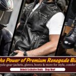 Various articles of Renegade Biker Gears