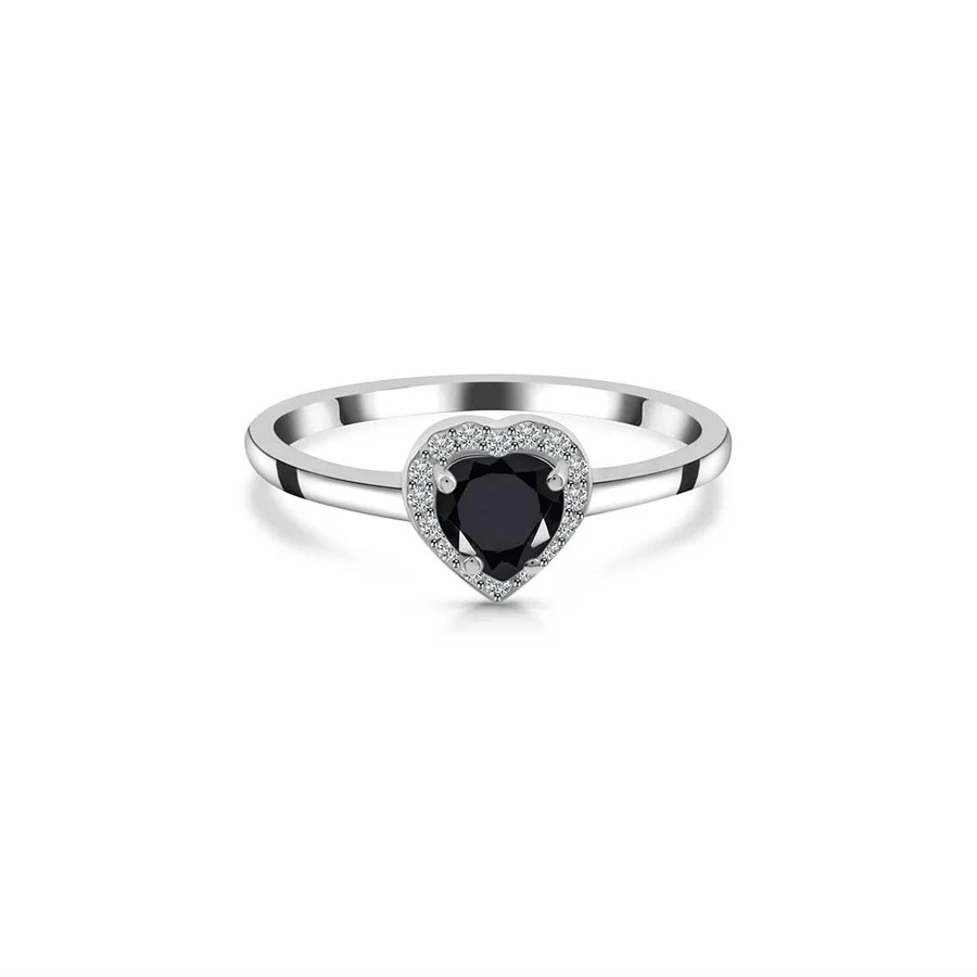 Black Tourmaline Jewelry Ring