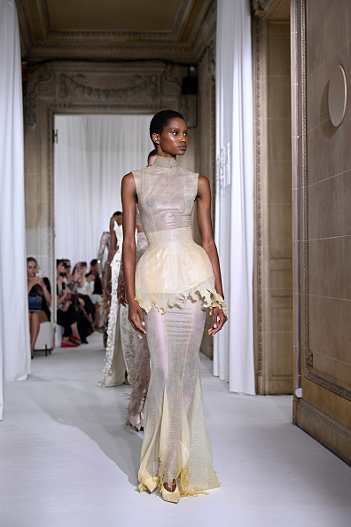 Model wearing Ashi Studio Couture