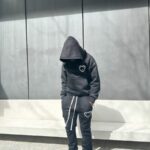 man wearing Carsicko sweats