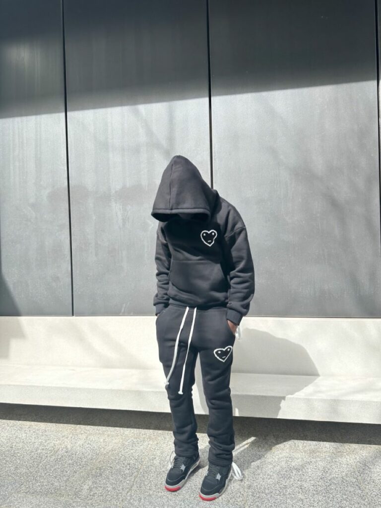 man wearing Carsicko sweats