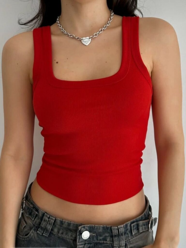 Red Top Topics Bold Choice Red Tank Top Ideas You Haven’t Tried Yet