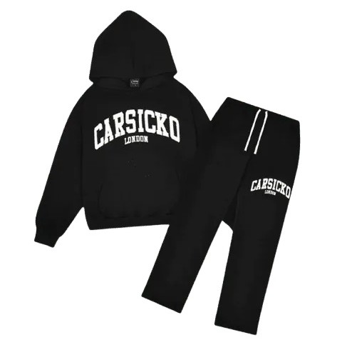 Black Carsicko jogging outfit 