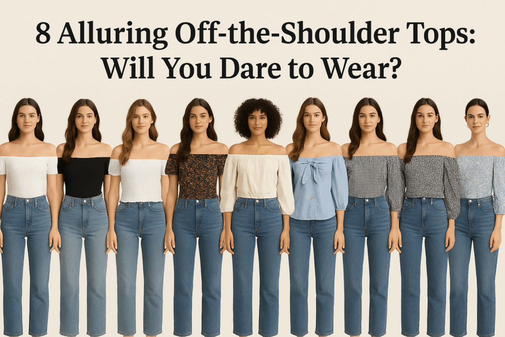 8 Alluring Off-the-Shoulder Tops—Will You Dare to Wear?