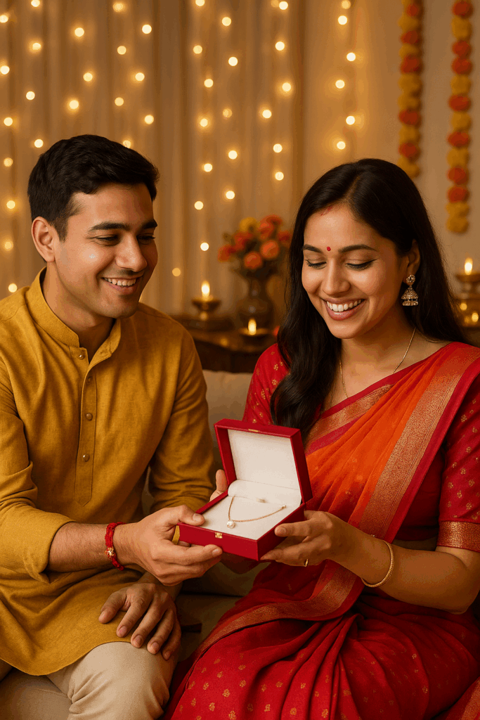 Celebrate Raksha Bandhan with Eternity Jewellery Gifts