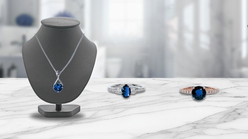 blue sapphire - Best Anniversary Rings