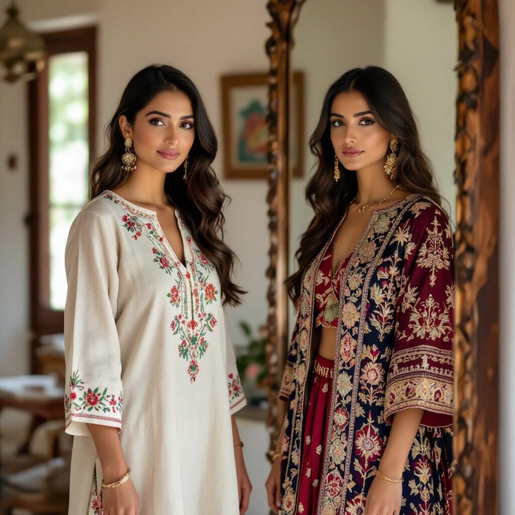 two well dressed woman