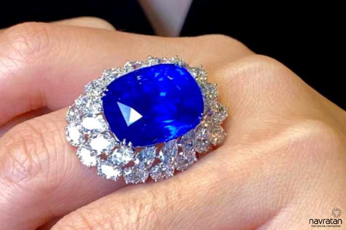 Blue Saphire Ring