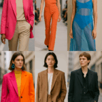 6 models wearing fashion trends of 2025