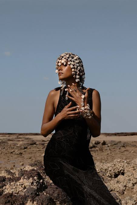 National Indigenous Fashion Awards model