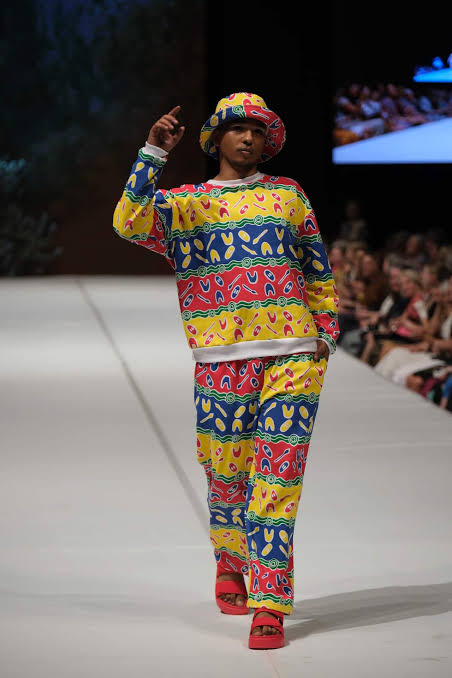 National Indigenous Fashion Awards - runway model 6