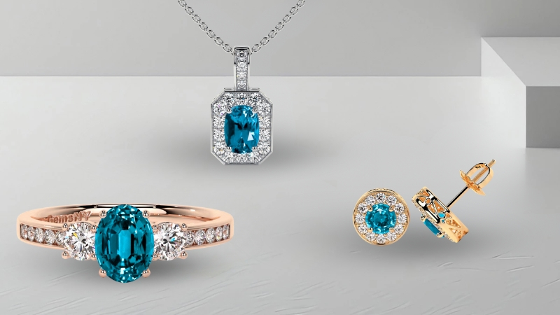 Alexandrite jewelries