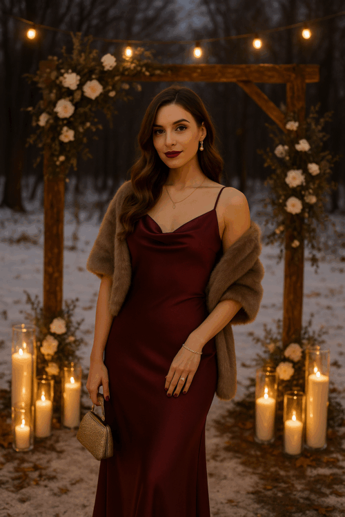 winter wedding outfit 1