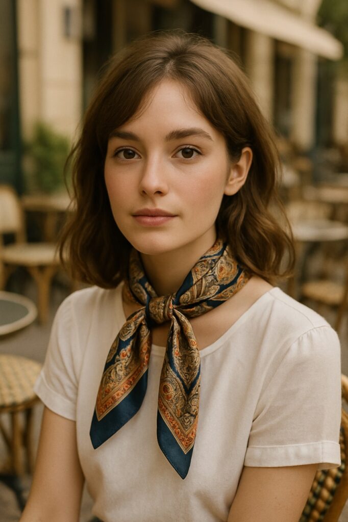 silk scarf statement pieces