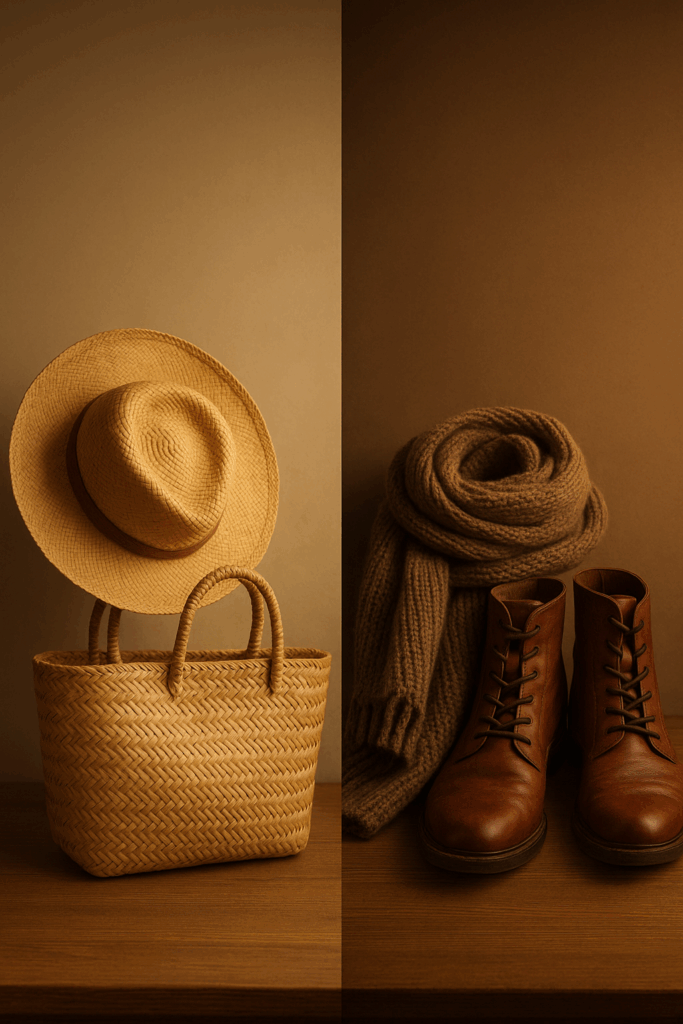 Bag Hat and boots accessories