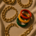 various accessories of jewelry