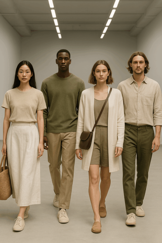 4 models wearing what's trending this year