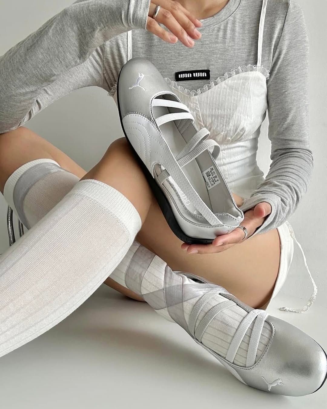 balletcore sneakers