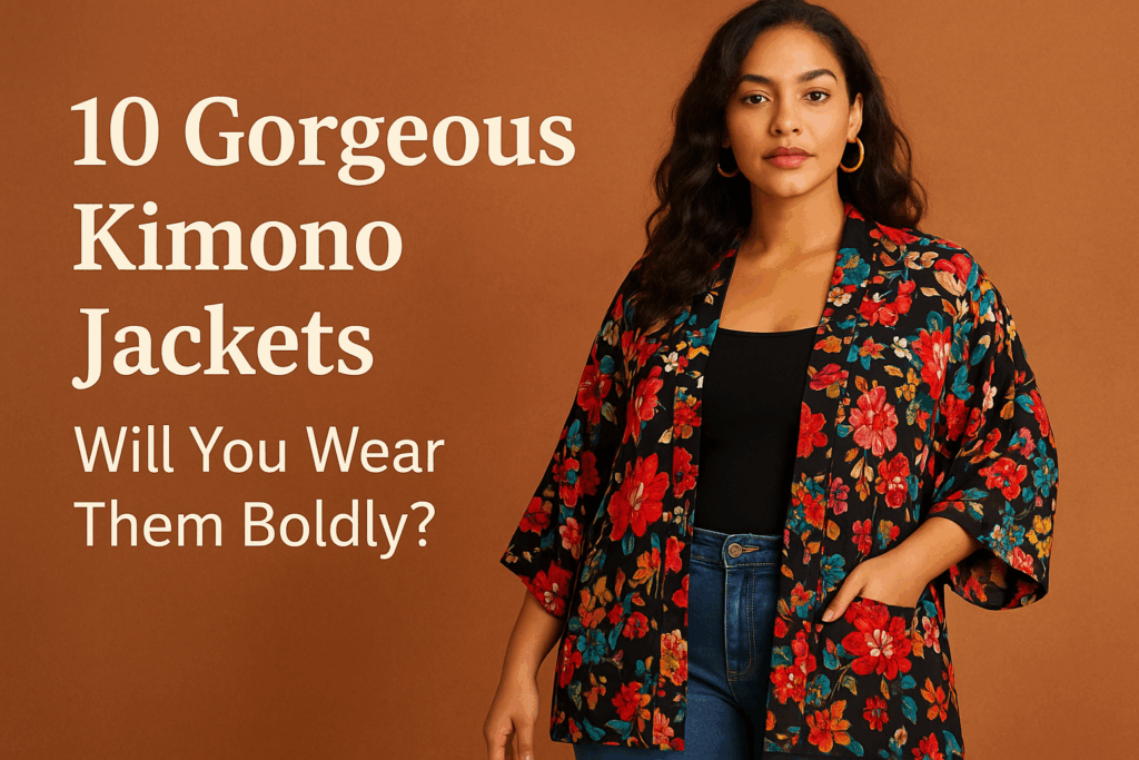 10 Gorgeous Kimono Jackets: Will You Wear Them Boldly