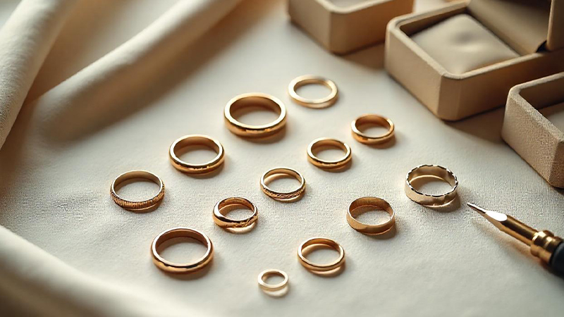 Gold bands
