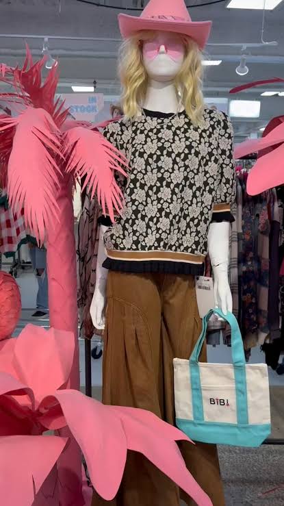 mannequin wearing southern style apparel at the  Dallas Apparel & Accessories Market