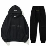 black Essentials tracksuit