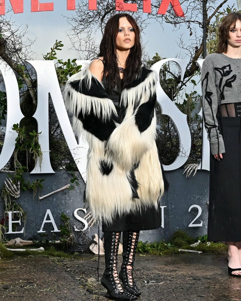 Jenna Ortega, who stunned audiences in Sydney with Fendi and Valentino ensembles during the “Wednesday” Season 2, Part 2 press tour