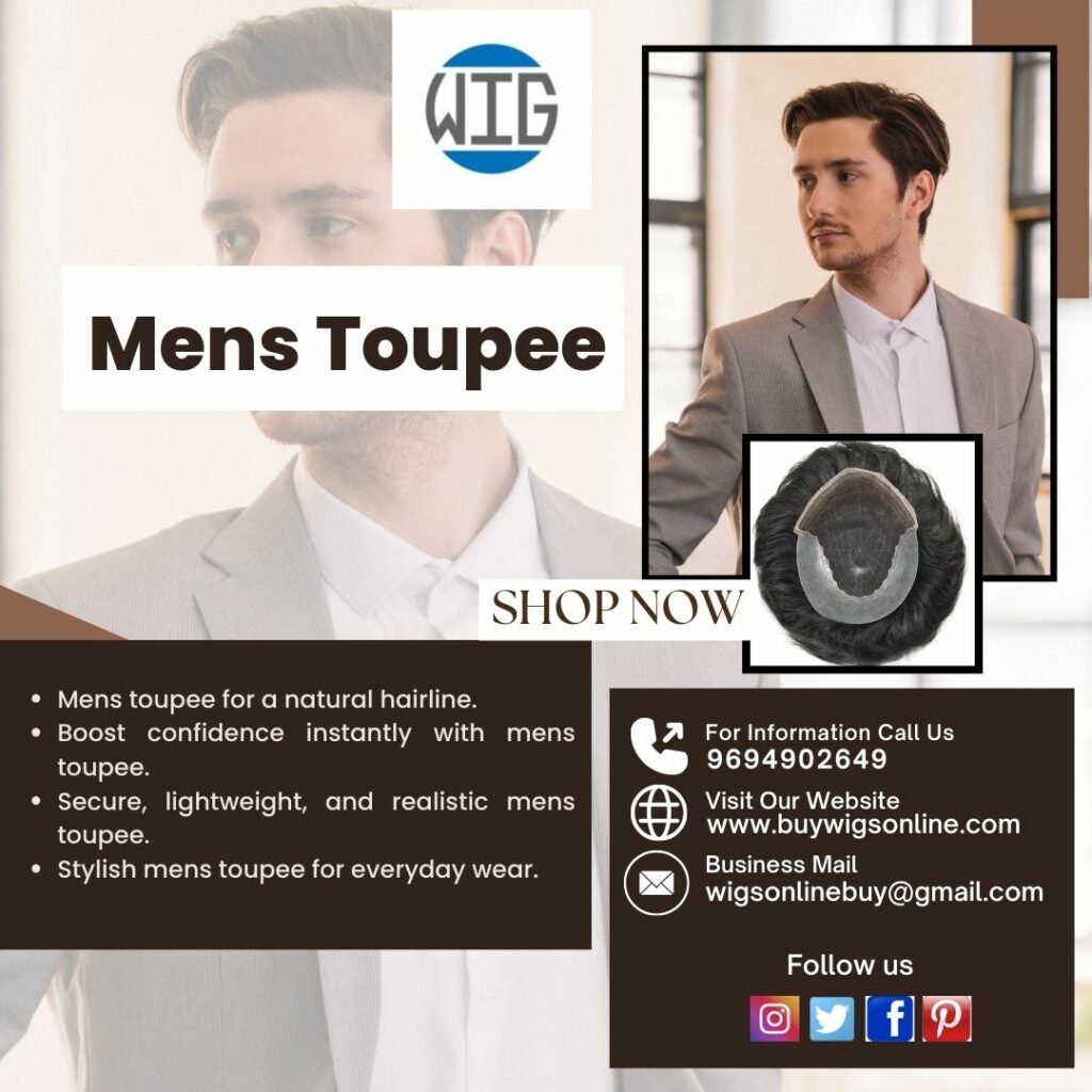 men's toupee